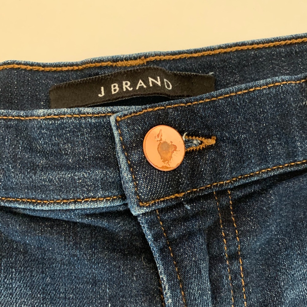 J Brand REVOLVE “Tribute” Distressed Denim Shorts - Picture 3 of 8